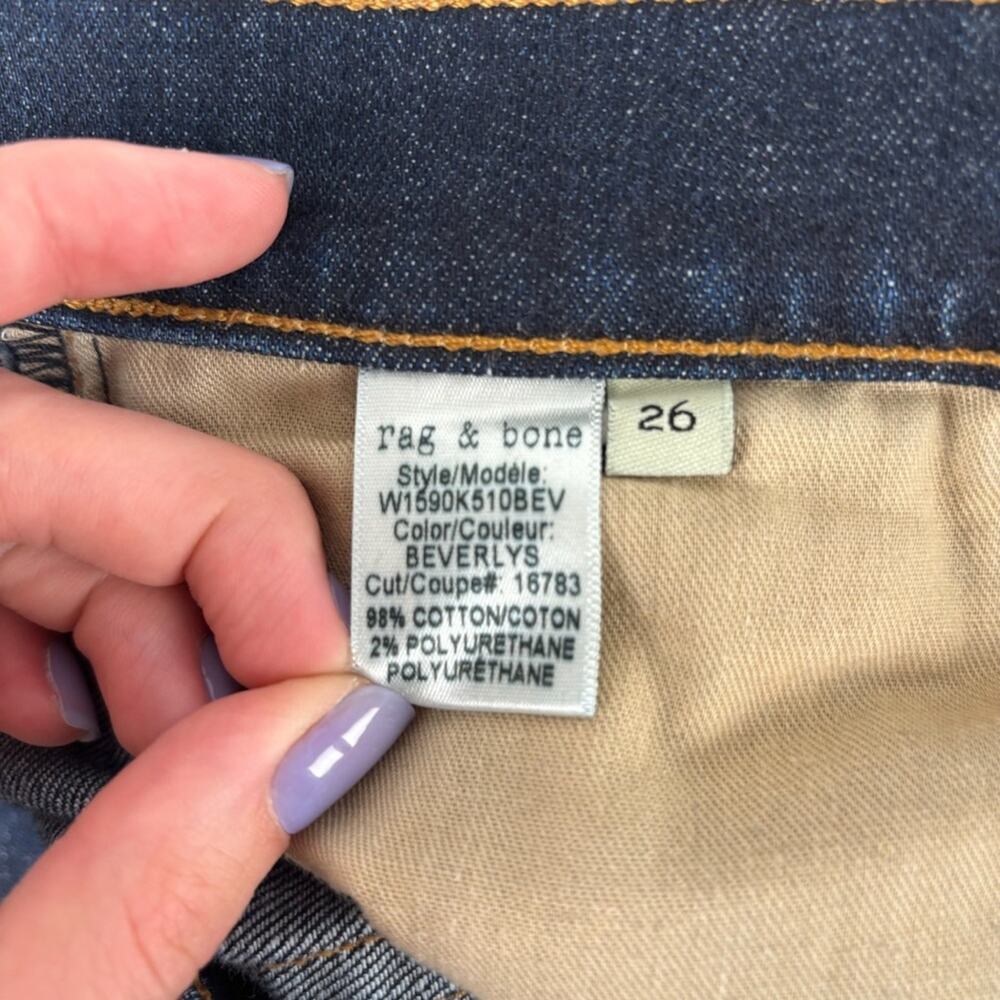 Rag & Bone Dre Low Rise Boyfriend Jeans - Picture 8 of 9